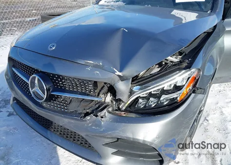 2019 Mercedes-Benz C 300 4Matic из США, поврежденный, VIN WDDWJ8EB5KF832116